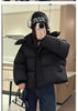 Down Cotton Jacket Women's Winter Short, Thickened Cotton Jacket Korean Edition Loose Design Cotton Coat