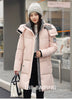 Winter Jacket Women Parka Hooded Thick Warm Long Down Cotton Coat Parkas Female Casual Outwear Overcoat Ladies