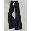 Y2K Loose Jeans Women Casual Trousers Baggy Denim Pants for Ladies Soft Stretch Waist Winter Thermal Fleece Lined Comfort Fit