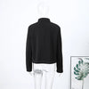 Street Women's Jacket Elegant Long-Sleeve Coats Party Female Outwear Sparkly Spring Autumn Urban Lady Outwear