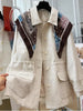 Long-Sleeved Simple Cotton Coats for Women Spring Elegant Lightweight Single Breasted Loose Coats