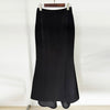 High Street Women's Diamonds Rhinestone Beaded Blazer Mermaid Long Skirt
