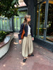 Retro Denim Military Short Jackets Women Chic Solid Stand Collar Single Breasted Slim Coat Lady Daily Street Outerwear