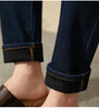 Minimalism Jeans for Women Autumn Slim Feet Casual All-match Cotton Slight Strech Ankle-Length Pants 12514004
