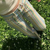 Rainbow Baggy Jeans Pants Women's Straight Jeans Female Striped Low Landing Jeans Chic Denim Trousers Streetwear Pants