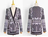 Beaded V-neck Blazers for Women Streetwear Suit Jacket Coat Outerwear Female Clothing