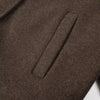 Woolen Women's Jacket Elegant Loose Long Sleeve Turndown Single Breasted Female Overcoat Winter Casual Lady Coat