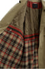 Classic Khaki Color Padded Thickened Trench Coat, Mid-Length British Style Jacket for Women, Fall/Winter