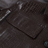 Leather Women's Pants Sets Chic Laple Single Breasted Long Sleeve Jackets Elastic Waist Straight Pants Suit Lady Outfits