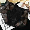 Women Lace Flowers Panties Sexy Hollow Temptation Silk Breathable Underwear Tummy Mid Waist Butt Lift Briefs Intimate Panty