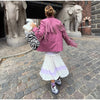 Faux Leather Fringe Women's Blazer Jackets Lapel Long Sleeve Single Breasted Tassel Jacket Vintage Casual Outerwear Coat
