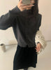 Soft Comfortable Stand-Up Collar Sweater Cardigan Women Simple Single Breasted Cardigans Coat Autumn Solid Knitted Outerwear
