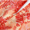 Women Chic Floral Print Deep V Neck Long Sleeved Waist Cinching Dress Layered Ruffle Hem Mini Dresses Elegant Party Daily Robes