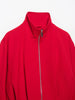Women Minimalist Chic Pleated Zipper Jacket Early Autumn/Fall Street Elegant Jacket Commute Leisure Jacket