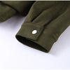 Vintage Turn-down Collar Suede Jackets Women Full Sleeve Breasted Pocket Coat Female Autumn Winter Chic Casual Wear