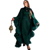 Eid Muslim Abaya Women Dress Satin Bat Sleeve Vestidos Largos Party Dresses Arab Long Robe Morocco Dubai Kaftan Silky Jalabiya