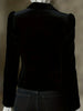 Women's Solid Color Velvet Spring and Autumn Lapel Coat for Spring and Autumn