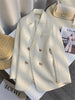 Women's Blazer Spring Autumn Korean Long Sleeve Office Straight Suit Jacket Casual Loose Street Blazers Coats