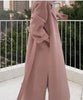 Pink Double Sided Cashmere Coat Women's Mid Length Autumn Winter High End Split Belt Coats Streetwear 2DA7712