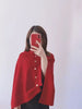Large Shawl for Womens Spring and Autumn Versatile Diagonal Buckle Loose Cape Knitted Shawls