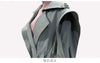 Autumn Long Oversized Ruffled Trench Coat for Women Drawstring Loose Elegant Chic Asymmetrical Overcoat