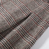 Houndstooth Blazer Set Women Lapel Collar Full Sleeve Coats Loose Long Trouser Lady Vintage Two Piece Outfit