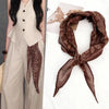 Paisley Print Tie-Dye Triangular Scarf Headcloth Women Lightweight Neckerchief All-Matching Scarfs Jeans Belt