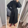 Women Maxi Long trench coat