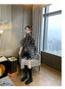 Checkered Coat for Women Spring Korean Edition Retro Western Style Reduced Age Small Fragrant Whisper Coat for Women WF