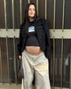 Chic Black Round Neck Napoleon Military Jacket Women Casual Full Sleeve Buttons Cropped Slim Coat Lady Daily Street Jackets