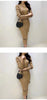 Women Dress Korean O-neck Slim Waist Knitted Pencil Dress with Belt Office Lady Bodycon Vestidos Winter