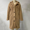 Autumn Long Winter Coat Woman Flannel Coat Women Warm Ladies Fur Teddy Jacket Female Plush Teddy Coat Oversize Outwear