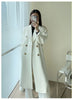 101801 Women Coat Winter Women's Jacket 10% Cashmere 90% Wool Classic Camel Wool Coat