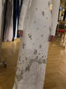 High Street Designer Vestido Women's Long Sleeve Crystal Diamonds Beaded Long Maxi Dress