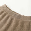 100% Merino Wool Skirt Women's Elastic Waist Cashmere Striped Skirts Office Lady Knitted Simple Dress Thickening Autumn Winter