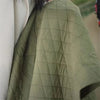 Oversized Diamond Plaid Down Cotton Jacket European Women Coat Long Lightweight Cotton Jacket Winter Parka Coat Female