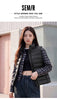 Women Down Vest Thermal Warmth Lightweight 90 Percent Down Fill Slim Fit Stand Collar Layering Solid Color
