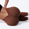 V-Back High Waisted Yoga Leggings Seamless Knit Tights for Women Quick Dry Butt Lifting Slim High Elastic Leggings