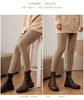 Sales Women Pants Autumn Winter 100% Cashmere Leggings Long Elastic Ladies Knit Pants Woman High Waisted Trousers