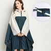 Big Size Women Leopard Raincoat Lightweight Rain Coat Poncho Ladies Waterproof Cloak Raincoats Adults Windproof Rainwear