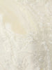 Beige Jacquard Perspective Big Size Elegant Blazer Women V-neck Long Sleeve Jacket Spring Autumn 1DH7169