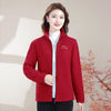 Autumn Winter Fleece Jacket Women Clothing Zipper Sweatshirt Warm Long Sleeve Thick Cardigan Sport Outdoor Warm Sweatshirt