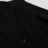 Elegant Lace Blazer Coat Women Office Lady Full Sleeve Single Breasted Jackets Autumn Black Casual Slim Coats
