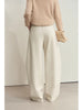 Minimalist Women's Casual Pants Winter Classic Versatile Warm Elastic Drawstring Loose Pants Female Trousers 12424082