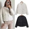 Women's Winter Jacket Autumn Outerwears Quilted Jacket Woman Coat Black White Lightweight Padded Jackets Parkas