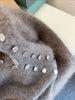 Fluffy Knitted Cardigans Sweater Design Double Breasted Sweater Coat Women Autumn Winter Lazy Zipper Knit Top