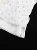 Sexy Slim Print Women's Dress V-Neck Long Sleeve Ankle Length Dresses Elegant Classic Ruffles Female Dress