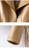 Leather Jacket Women's Short Slim Sheepskin Coat Spring Autumn Leather Jacket Long Sleeve Lapel Zipper Outwear