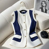 Spring Autumn Suit Vest Women Sleevele Loose Korean Simple Casual Blazer Waistcoat Slim Coat Female Outerwear Top