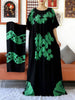 Party Dress Tie-dry Printed Cotton Women Boho Maxi Dress Casual Holiday Party Dresses Indie Folk African Vestidos